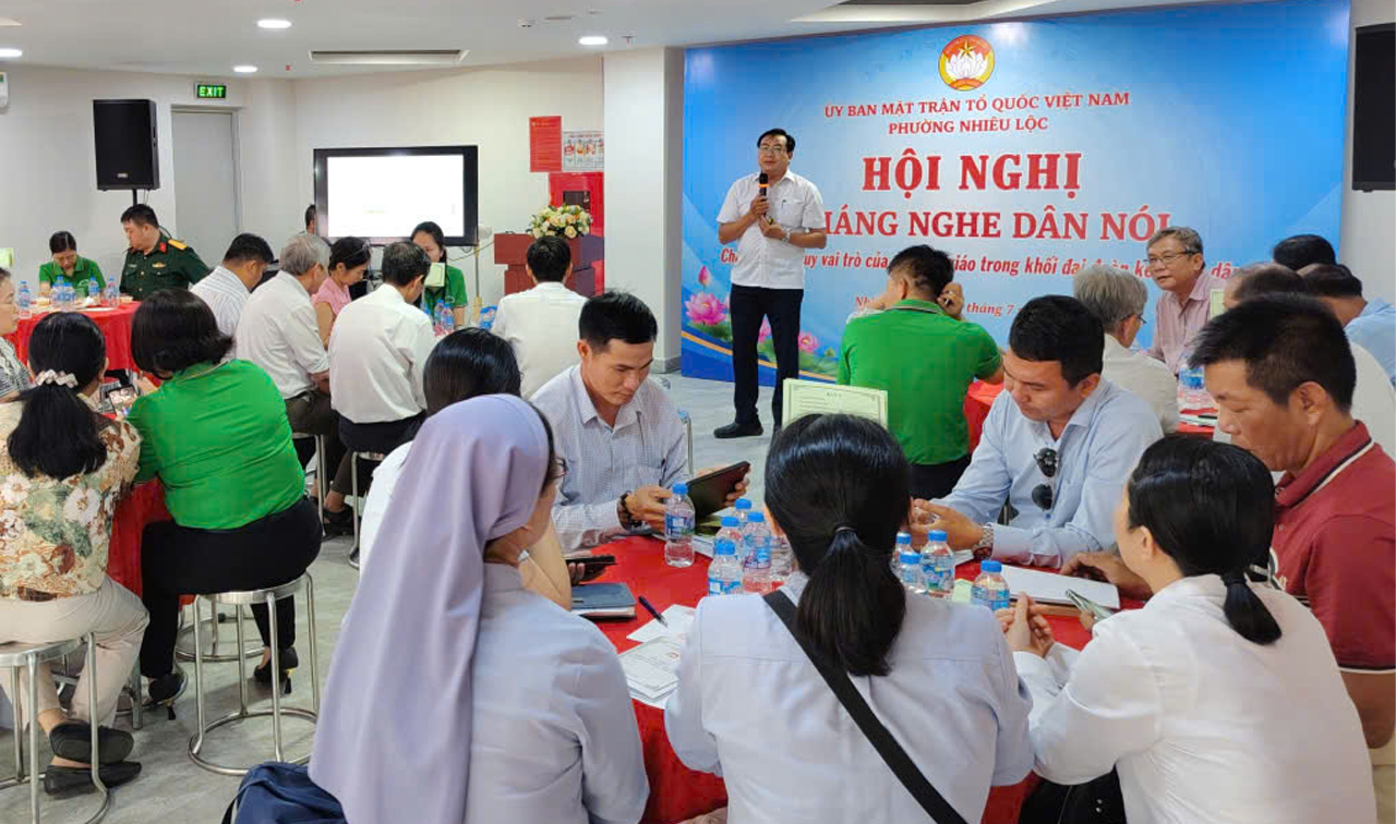 Phường Nhiêu Lộc tổ chức "tháng nghe dân nói"